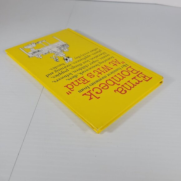 Vintage "At Wit's End" SIGNED BY Author Erma BOMBECK HARDCOVER BOOK HC - Picture 4 of 13